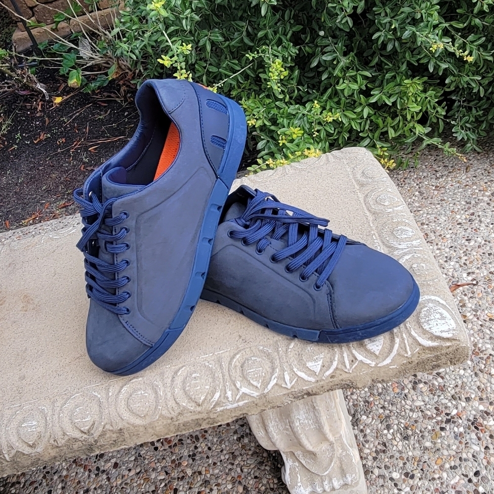 Most Amazing Swims Men's Blue Sneakers Rare Color - Picture 3 of 13